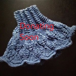 Blue funnel scarf